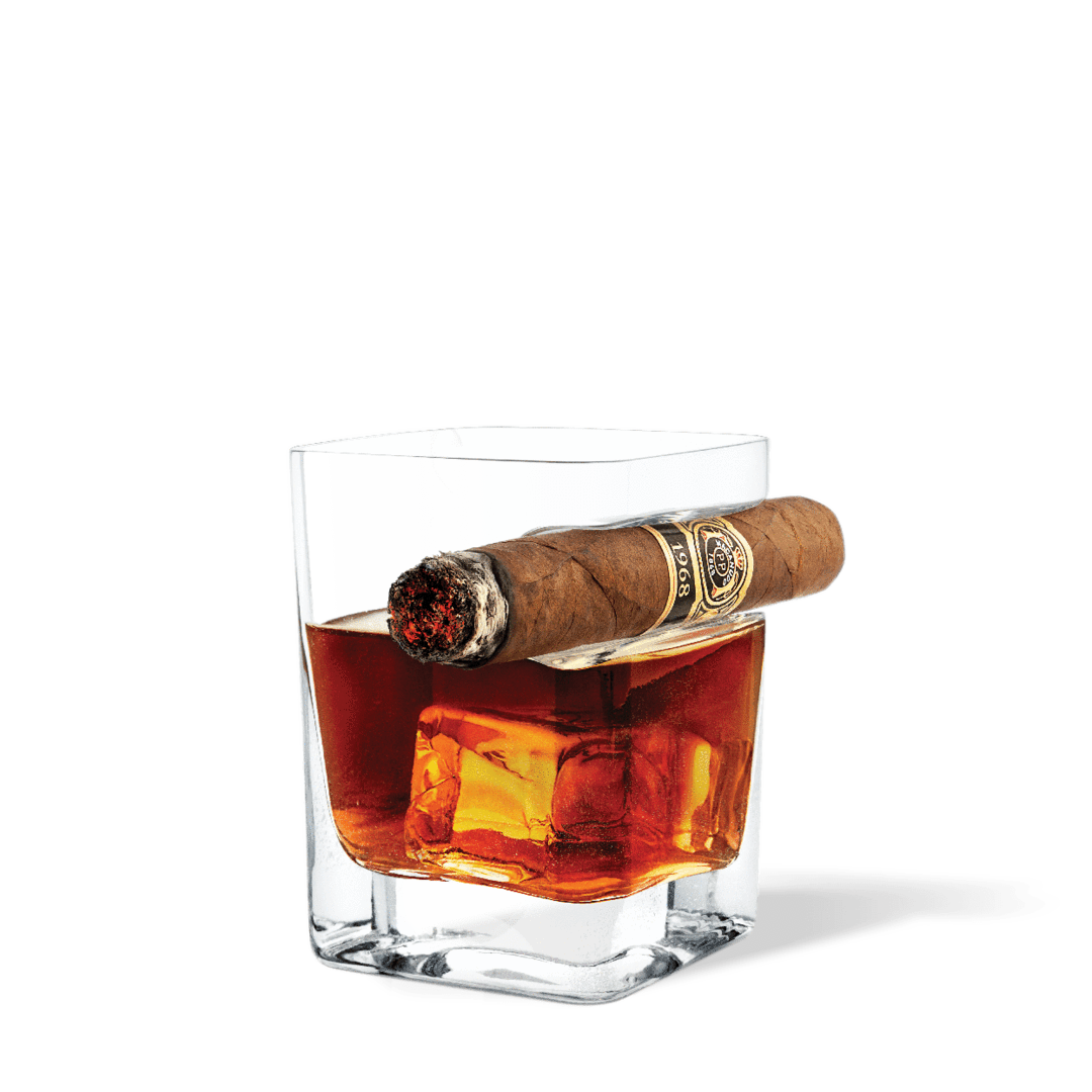 Whiskey Cigar Glass
