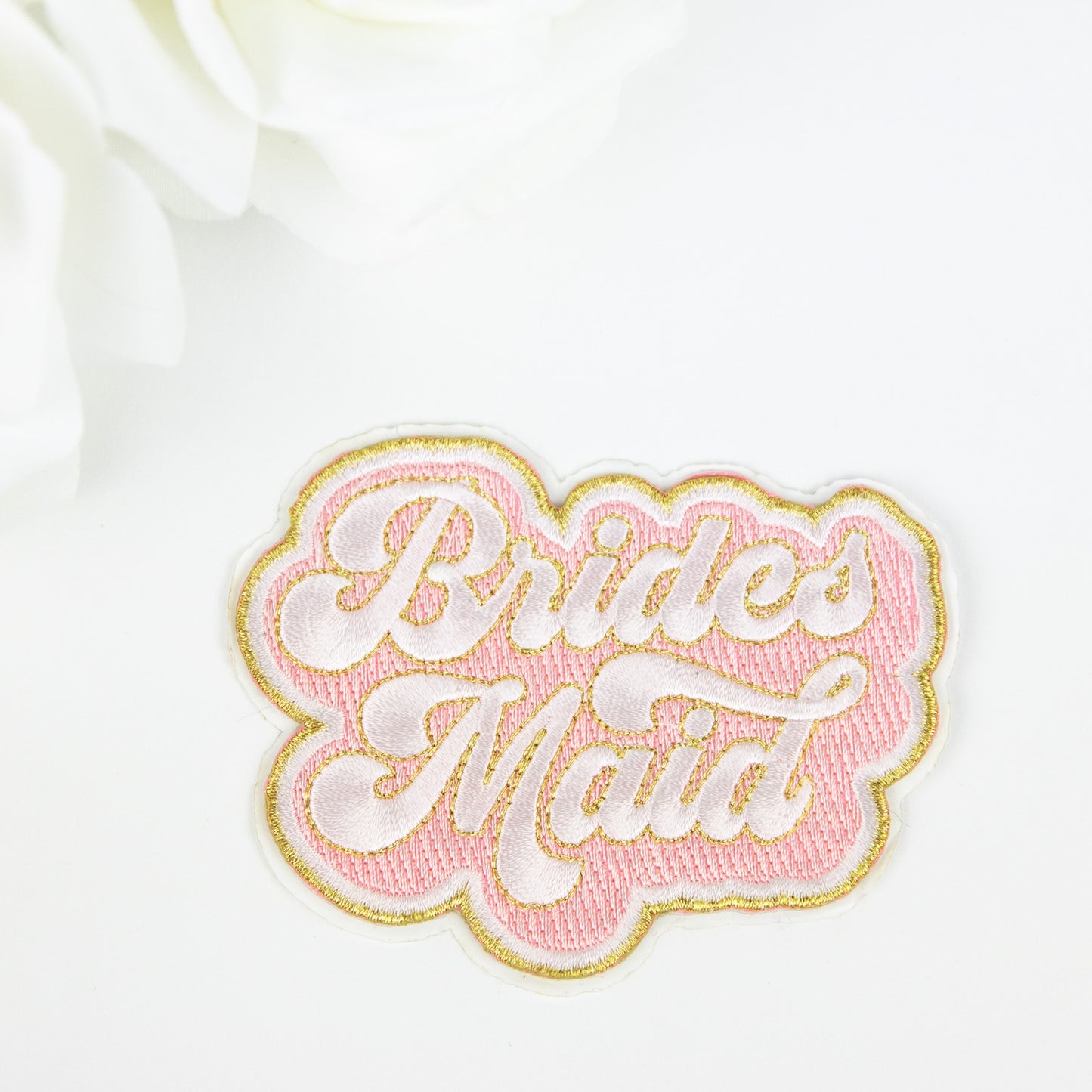 Bridesmaid - Bridal Patch Embroidered Adhesive