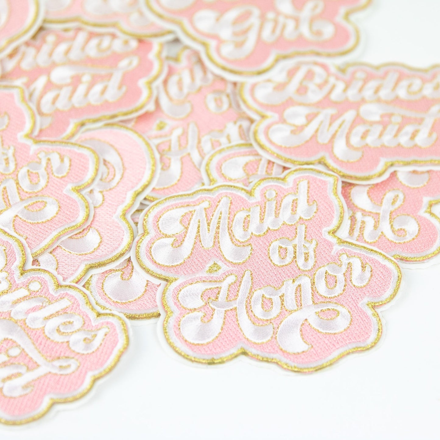Maid of Honor - Bridal Patch Embroidered Adhesive