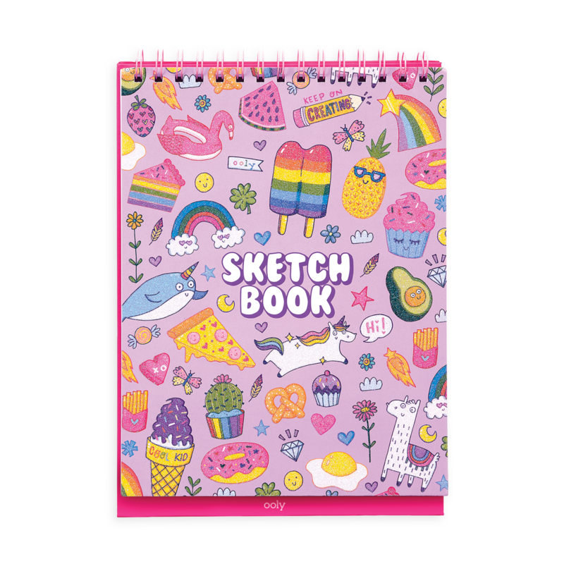 Standing Sketchbook | Cute Doodle World
