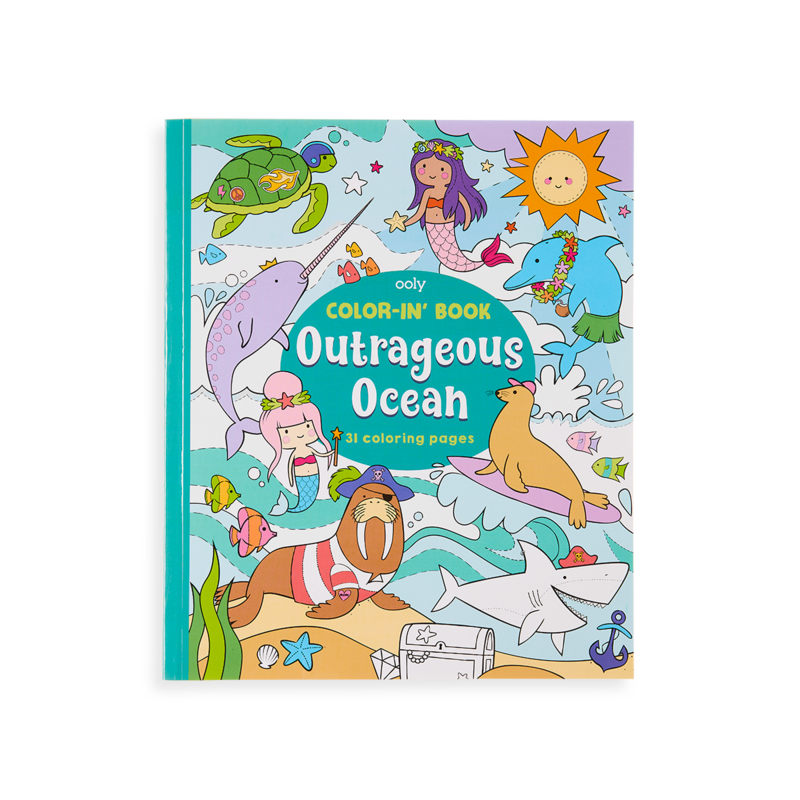 Color-in' Book | Outrageous Ocean