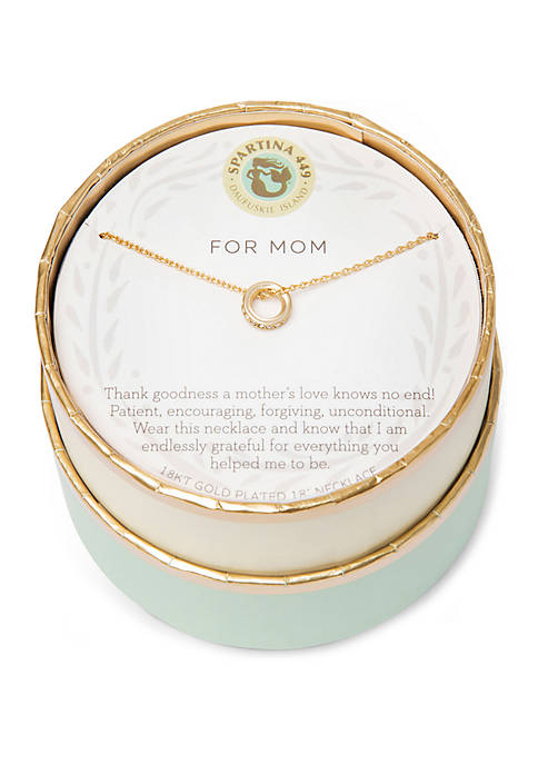 Mom/Ring - SLV Necklace