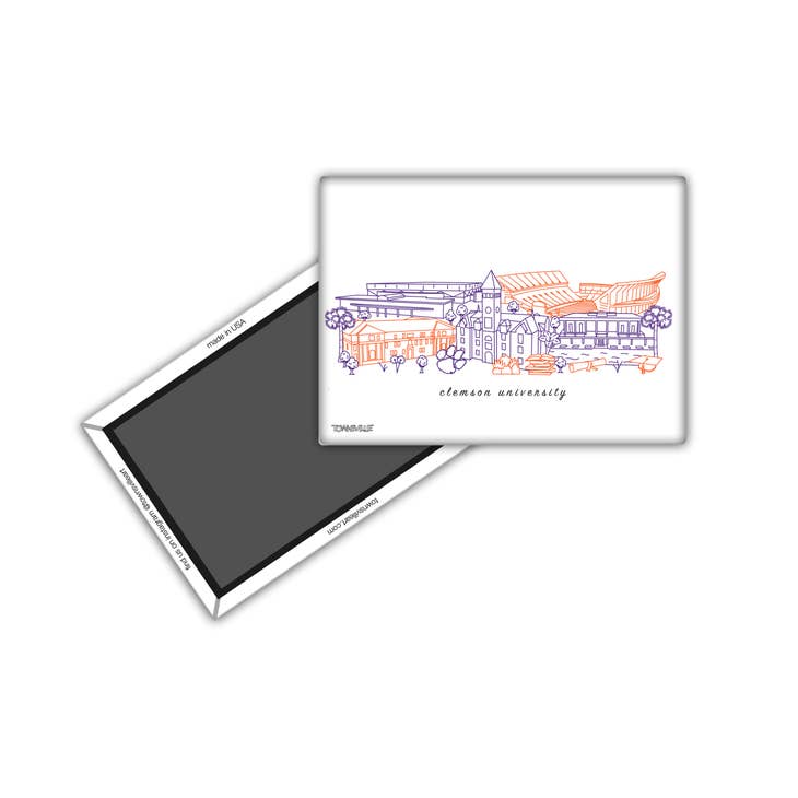 Minimalist Magnet - Clemson University