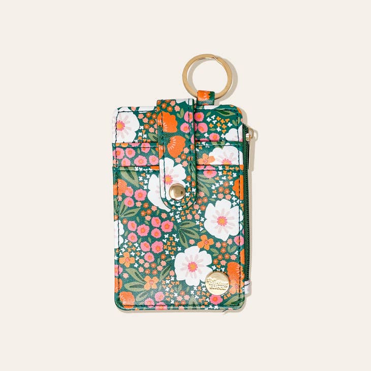 Keychain Wallet - Sweet Meadow Green