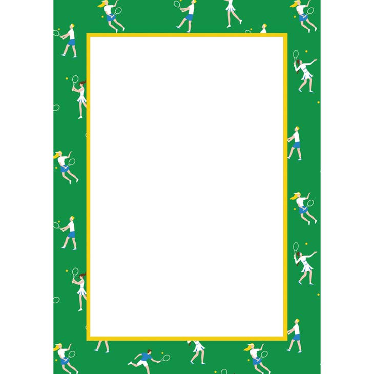 Tennis Whites Notepad
