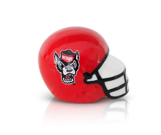 Nora Fleming Mini - NC State Helmet