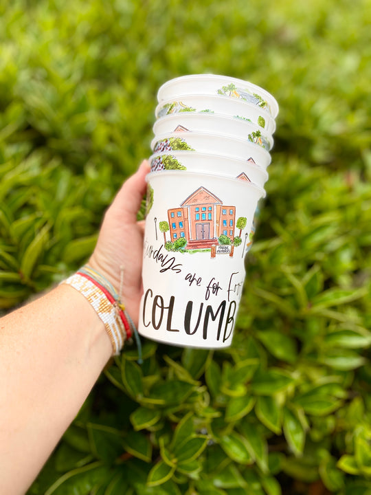 Columbia, SC Reusable Tailgating Cups