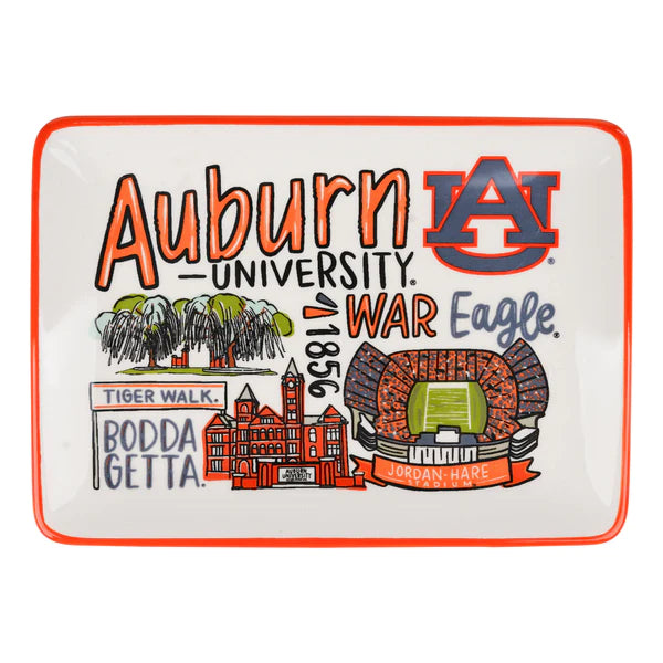 Icon Trinket Tray | Auburn