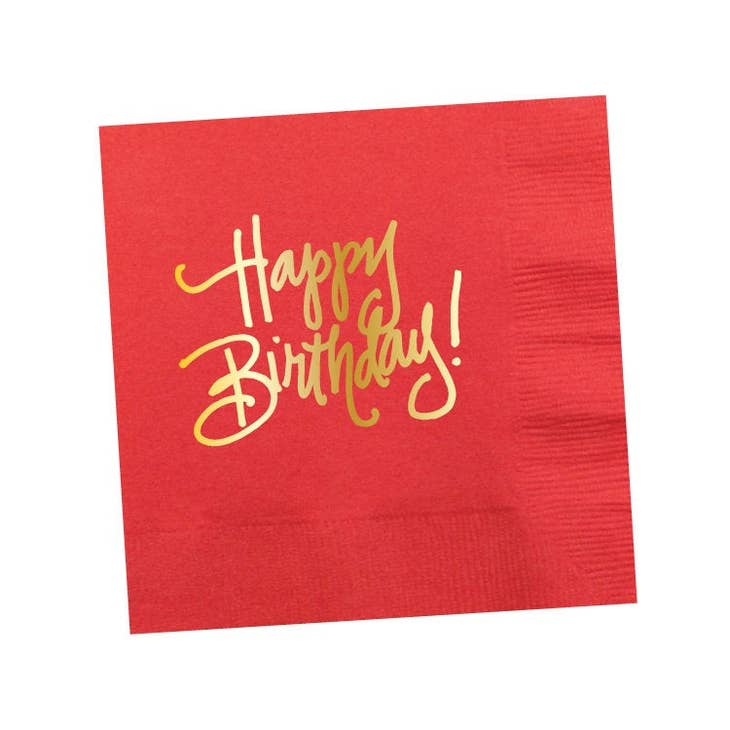 Happy Birthday! Napkins (Assorted)