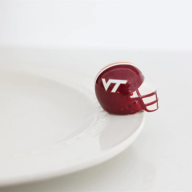 Nora Fleming Mini - Virginia Tech Helmet