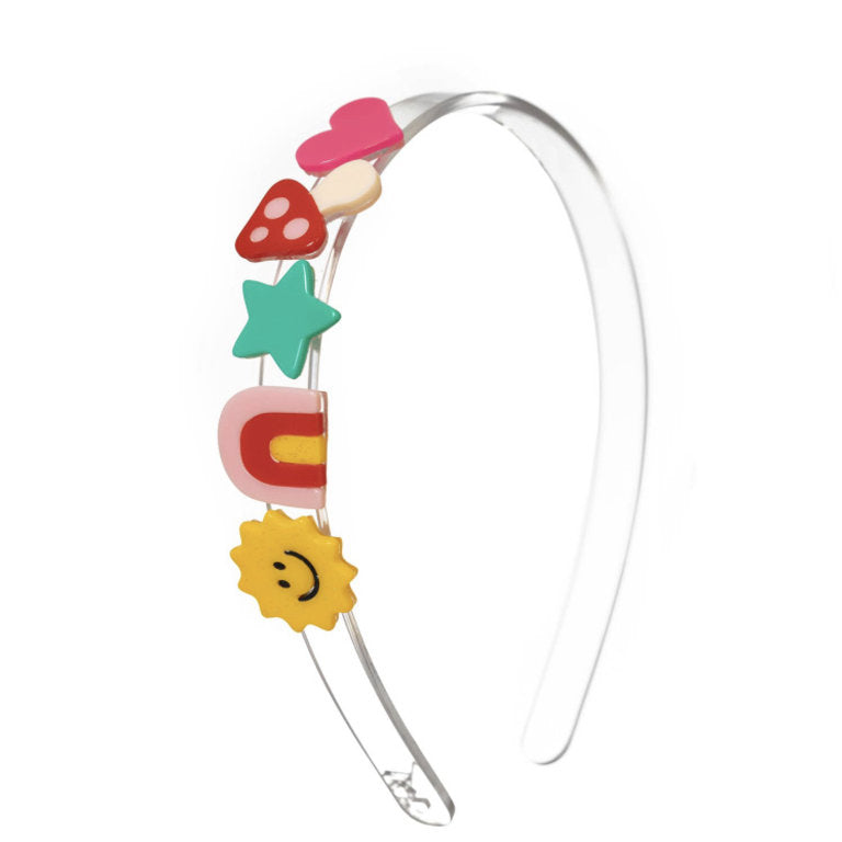 Acrylic Headband - Happy Days