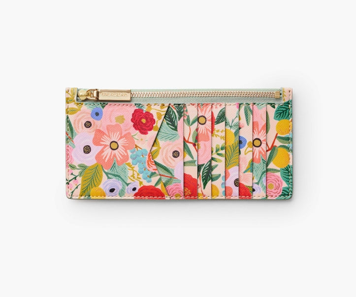 Garden Party Slim Card Wallet