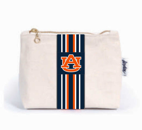 Small Canvas Pouch - Auburn