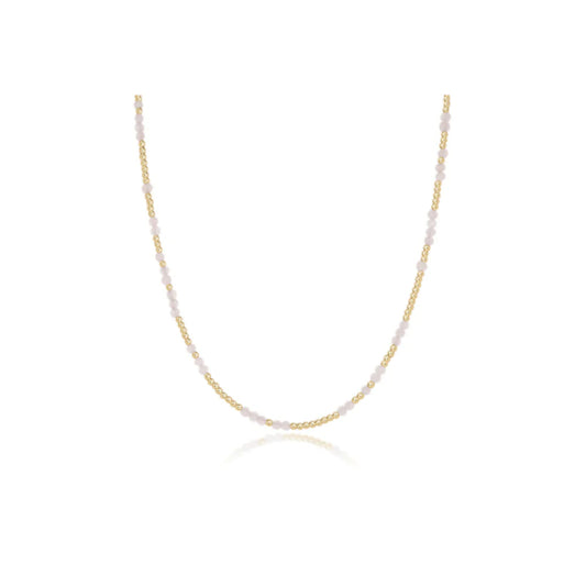 15" Choker Hope Unwritten Gemstone - Moonstone