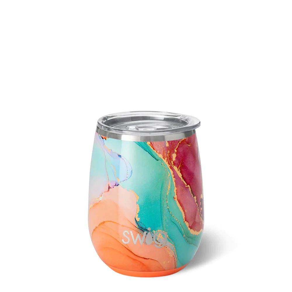 14oz Stemless Wine Cup - Dreamsicle