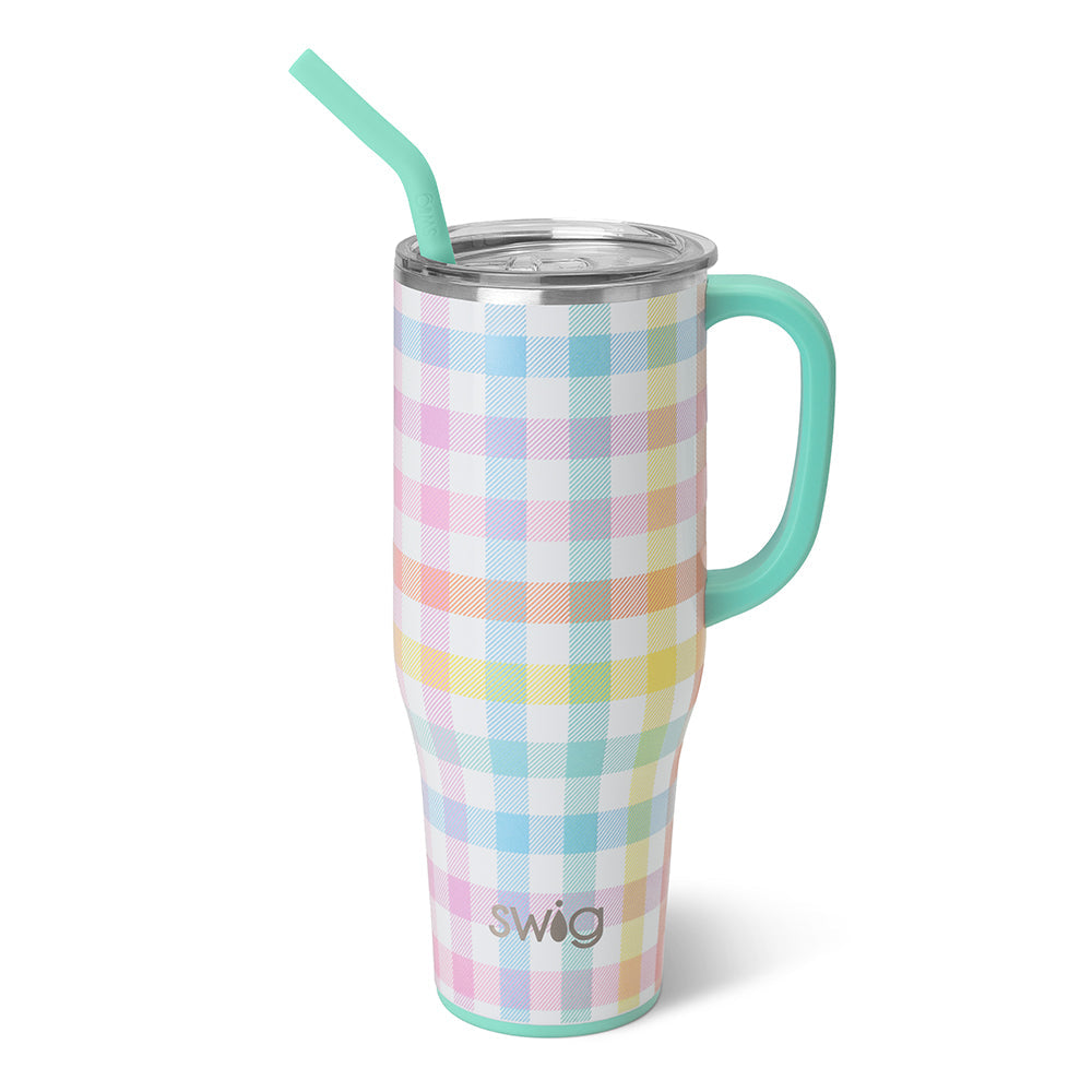 40oz Pretty in Plaid Mega Mug