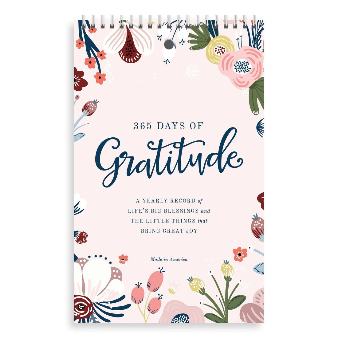 Yearly Gratitude Journal | Blush Floral