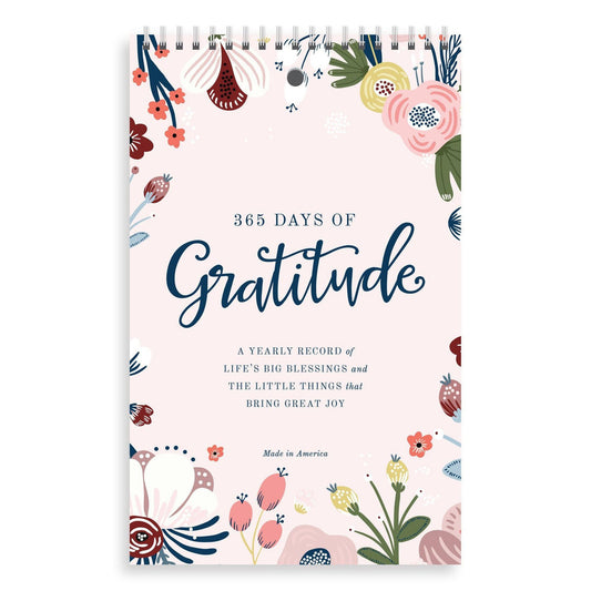 Yearly Gratitude Journal | Blush Floral