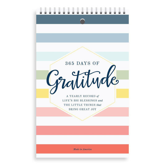 Yearly Gratitude Journal | Joyful Stripes
