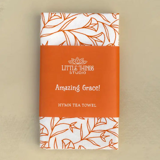 Tea Towel | Amazing Grace Hymn