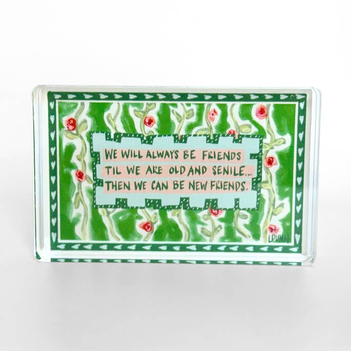 Acrylic Block | New Friends