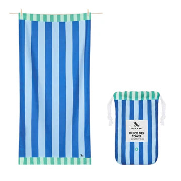 D&B Quick Dry Towel | Blue Sky