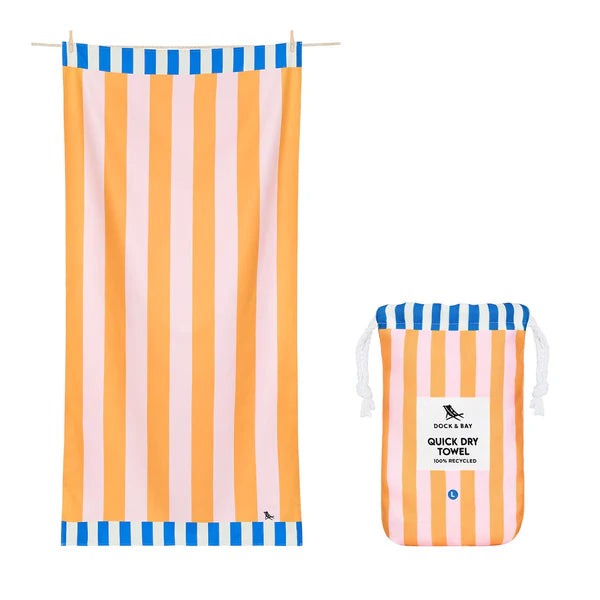 D&B Quick Dry Towel | Mellow Yellow