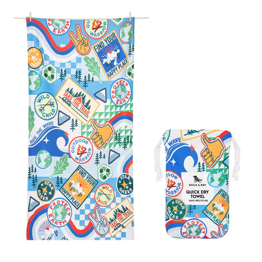 D&B Kids Quick Dry Towel | Into the Wild