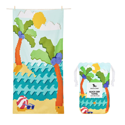 D&B Quick Dry Towel | Build-A-Beach | Medium (Kids)