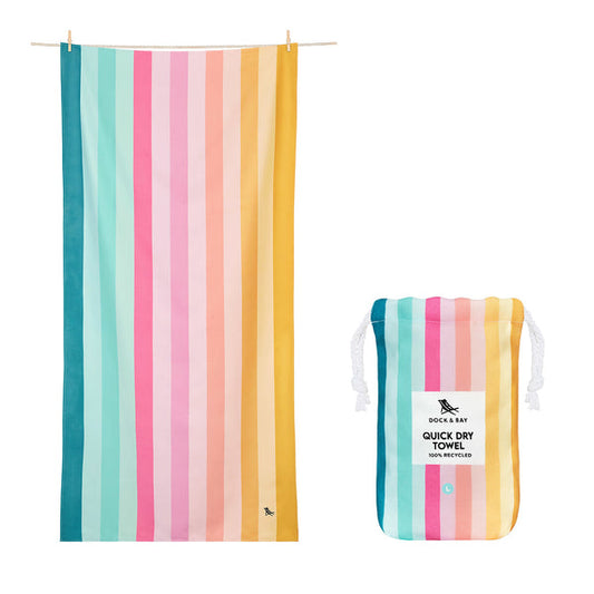 D&B Quick Dry Towel | Coastal Candy