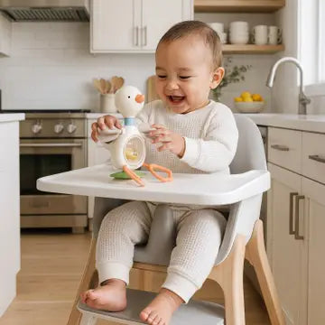 Twist & Bop | High Chair Sensory Toy Goose