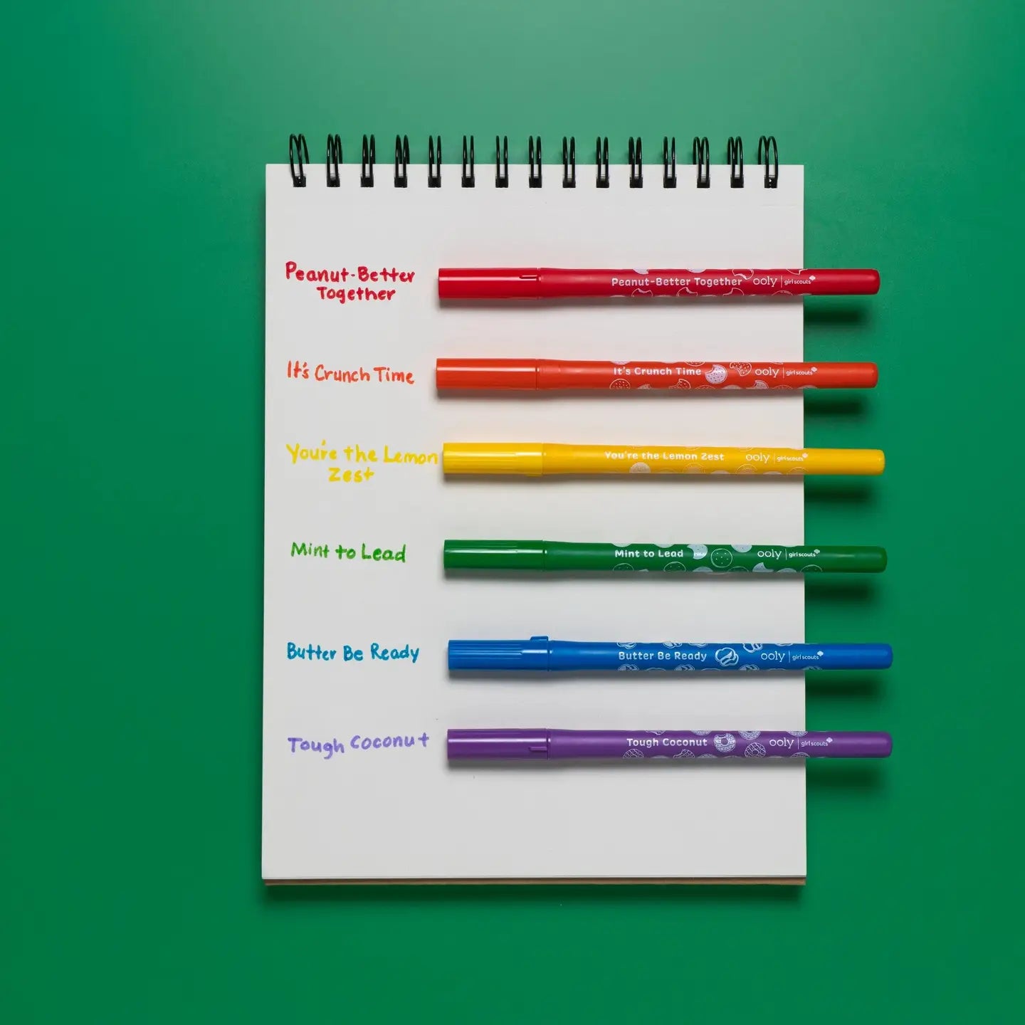 OOLY X Girl Scouts: Cookie Scented Markers