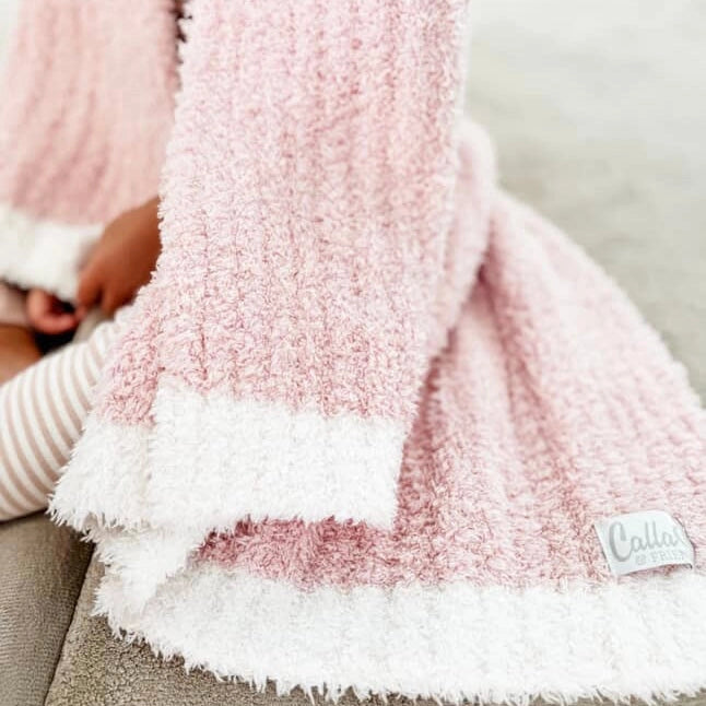 The Alani Toddler Blanket | Petal Pink