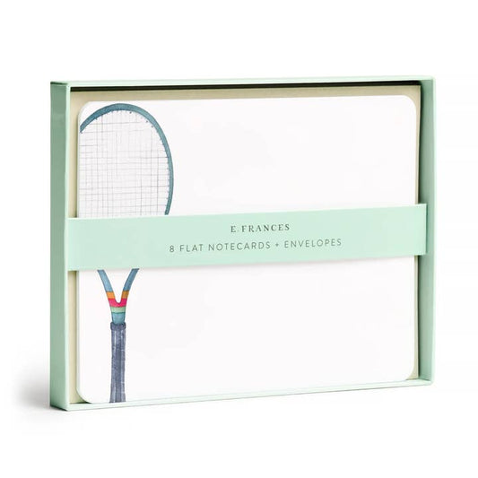 Boxed Flat Notecards | Tennis