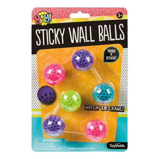 Glitter Punch Balloon | Sticky Wall Balls