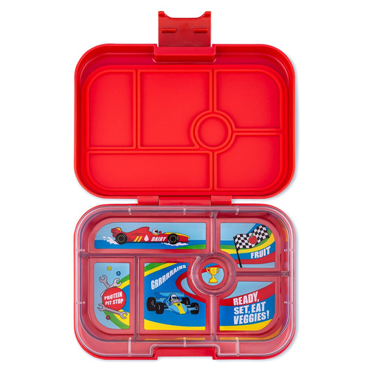 Yumbox Original - Roar Red - Race Cars