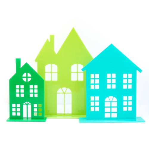 Acrylic House Decor
