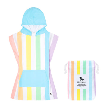 D&B Kids Quick Dry Poncho | Unicorn Waves
