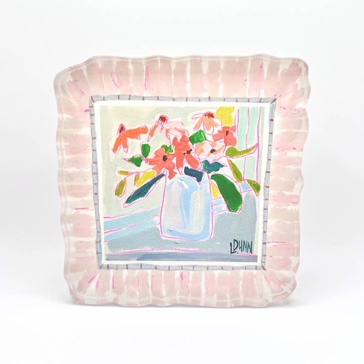 Acrylic Block | Coral Pop