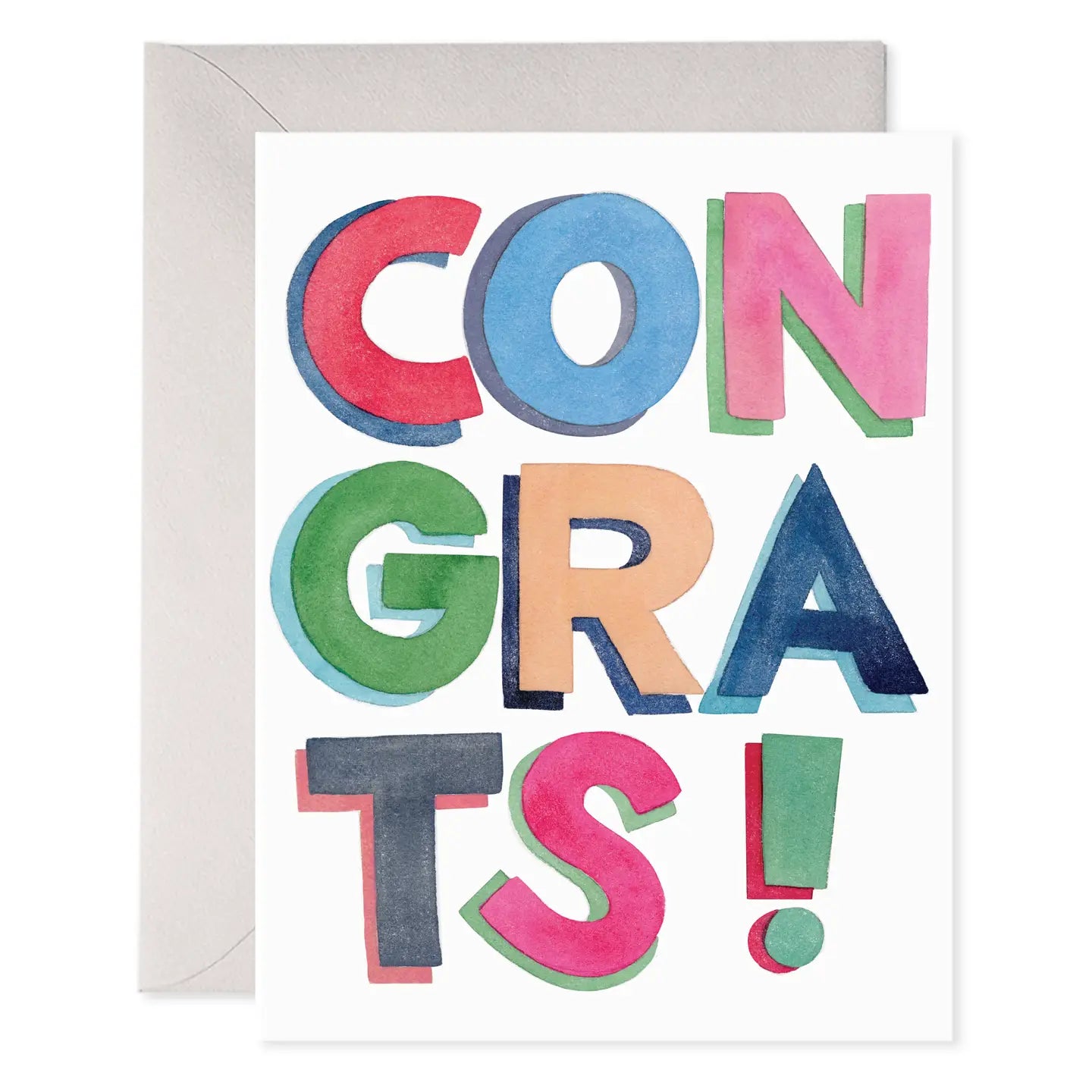 Greeting Card | Colorful Congrats