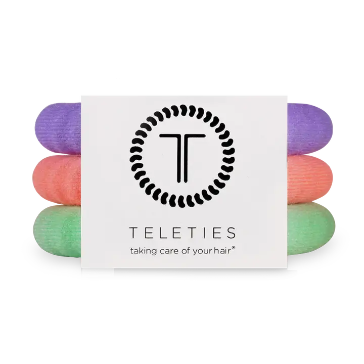 Teleties Nylon Hair Ties | Color Rush | Small