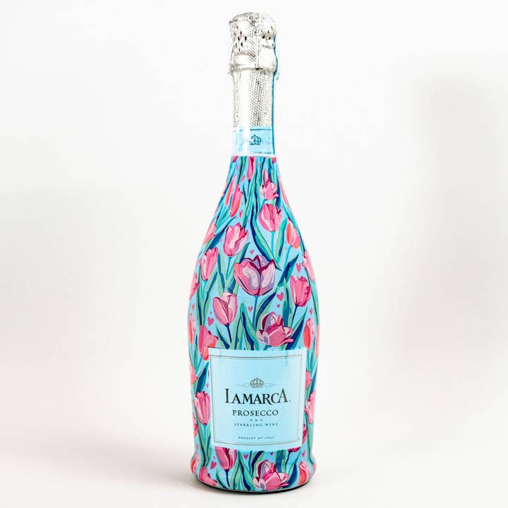 Beau Bottle Blushing Tulip Garden | Prosecco Collection