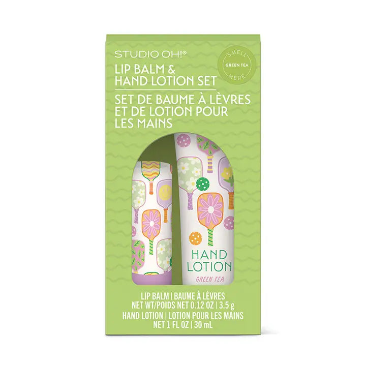 Lip Balm & Hand Lotion Set | Pickleball Rally