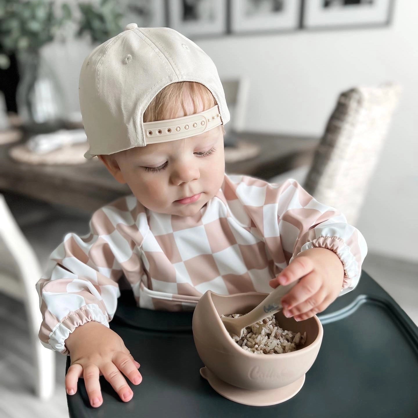 Easy Scoop Suction Bowl | Petal Pink