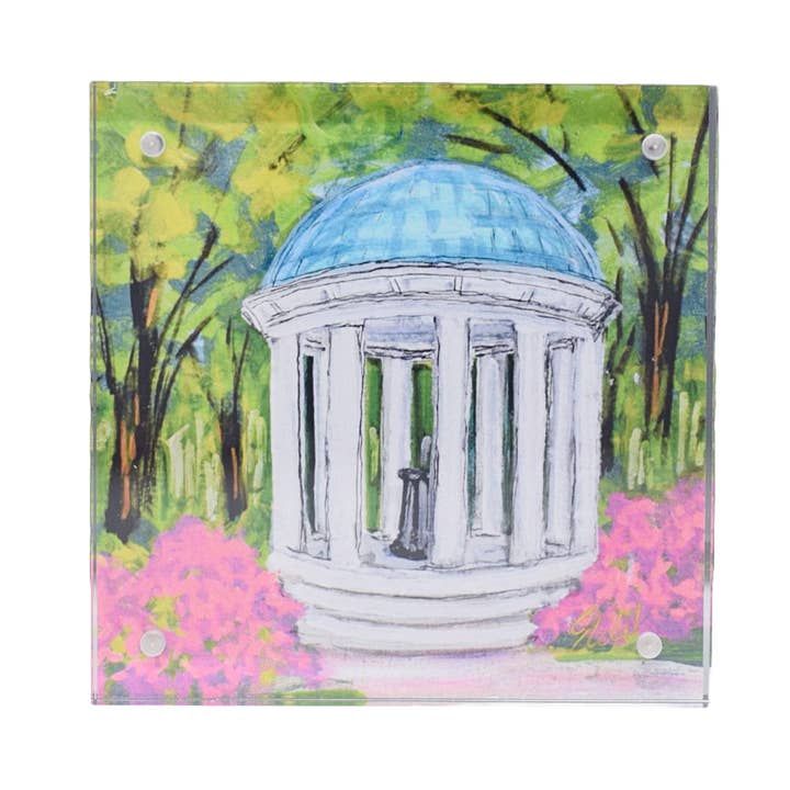 UNC Landmark Acrylic Block | 4x4
