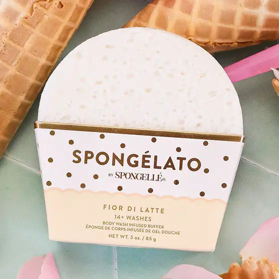 Spongelato Body Buffer | Fior Di Latte