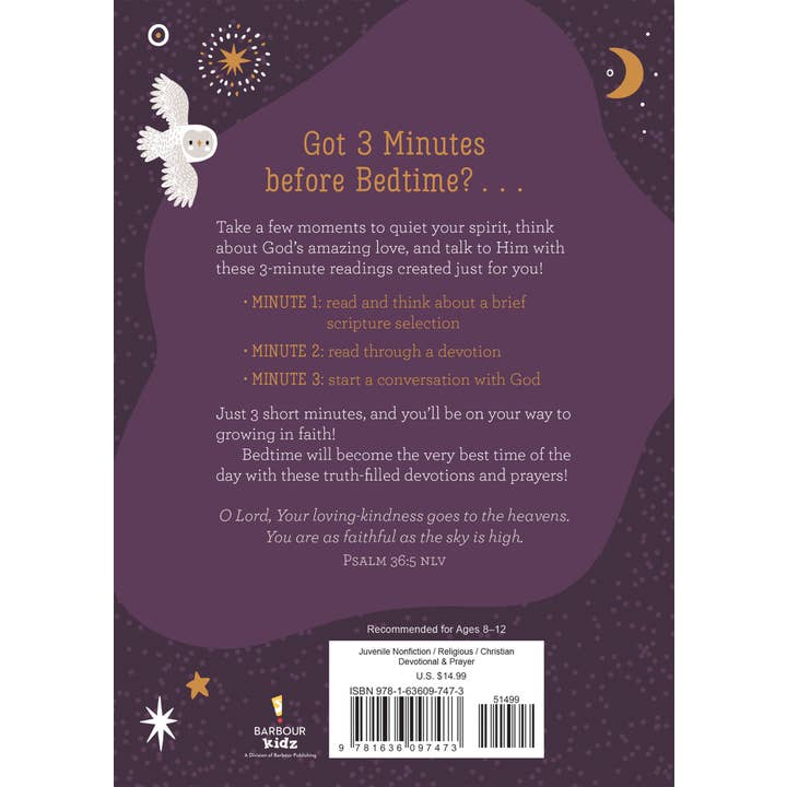 365 Bedtime Devotions For Pre-Teen Girls