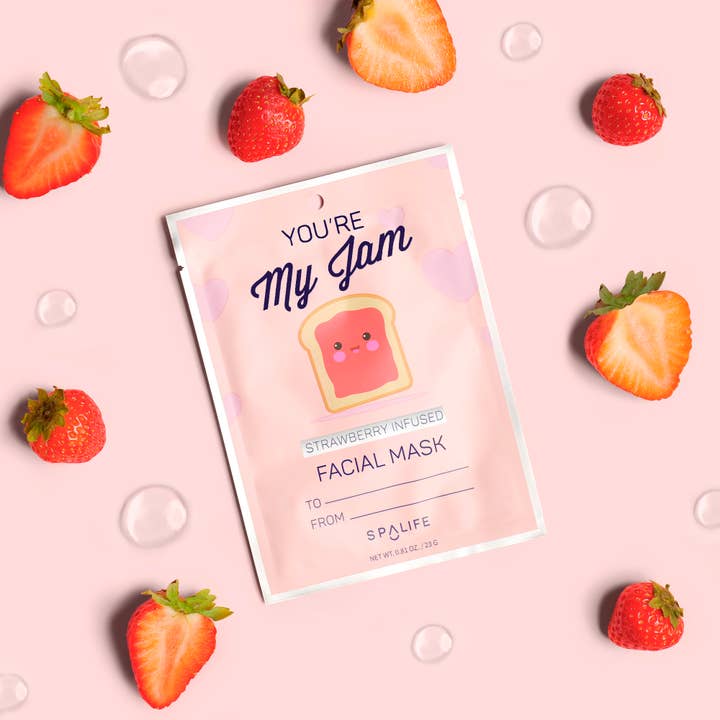 You're My Jam Valentines' Face Mask