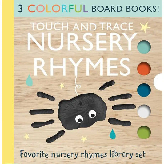 Touch and Trace Nursery Rhymes 3-Book Set