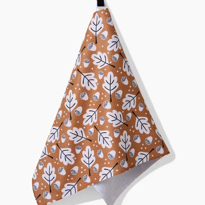 Tea Towel | Falling Acorns